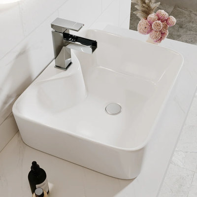 Meuble-lavabo simple avec plateau en pierre 35,43 po Yasim
