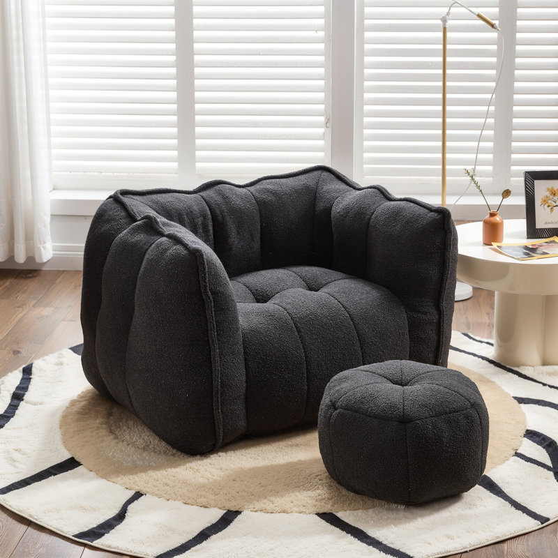 Fauteuil à billes Boneless, Noir