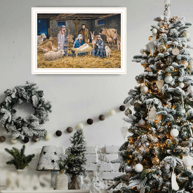Impression murale magnifique: «naissance de la Nativité, rehausse l'attrait intérieur de votre espace»