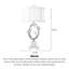 Lampe de table en cristal American Country