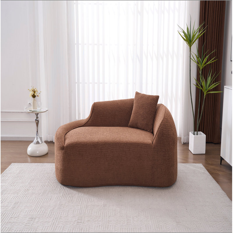 Chaise longue longue à compression Compression, Caramel