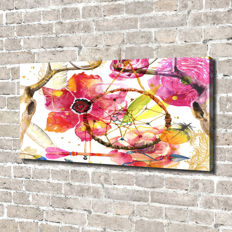 Floral Pattern - Wrapped Canvas Print