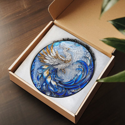 Blue Wave Mythical Bird