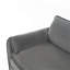 Canapé modulaire à assise profonde avec repose-pieds, siège modulaire en chenille confortable et rembourré en forme de L pour salon, appartement, bureau, bricolage-791731874