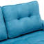 Canapé-lit en chenille 59,4 po-2092556020