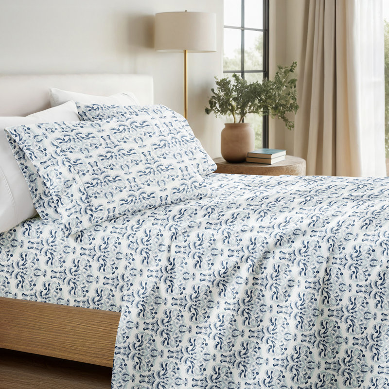 Ensemble de draps en microfibre Garden Estate, Double