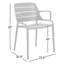 Ensemble de 4 fauteuils empilables Nohr-383089460