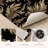 Tropical Leaf Non-Slip Washable Kitchen Mats