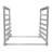 Amgood 1 Shelf Pan & Tray Rack