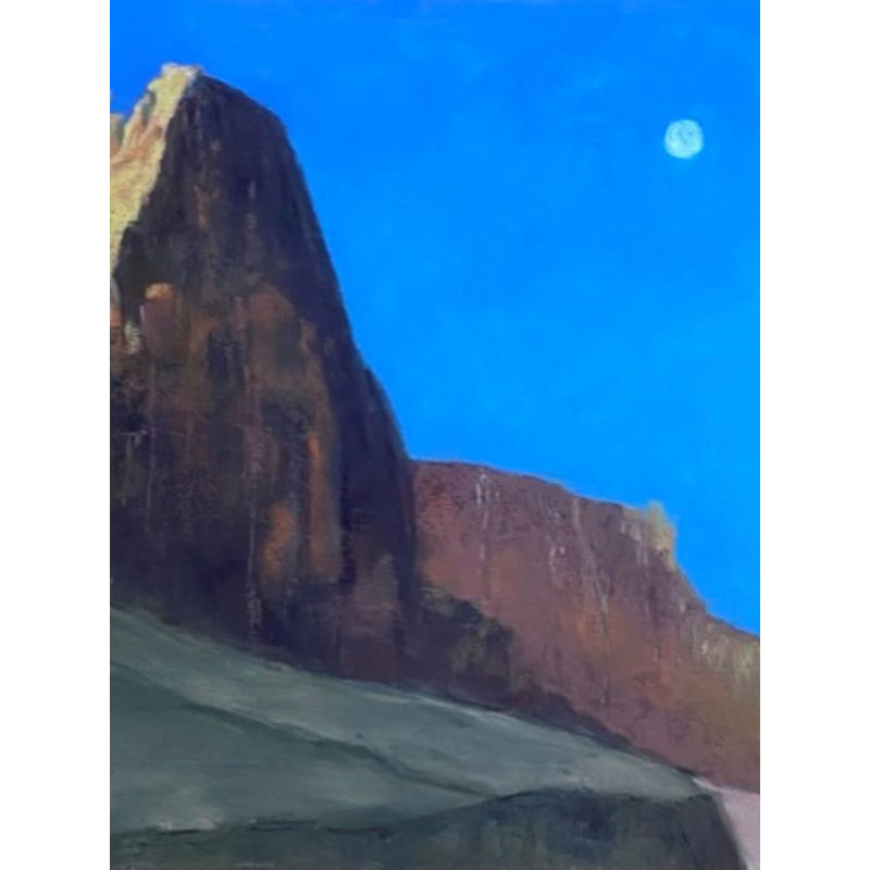 Desert Moon par Dina Gardner, H 31,25 po x l 25,25 po x P 0,875 po