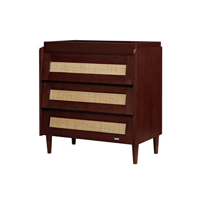 Japandi Chest Changer - Warm Walnut