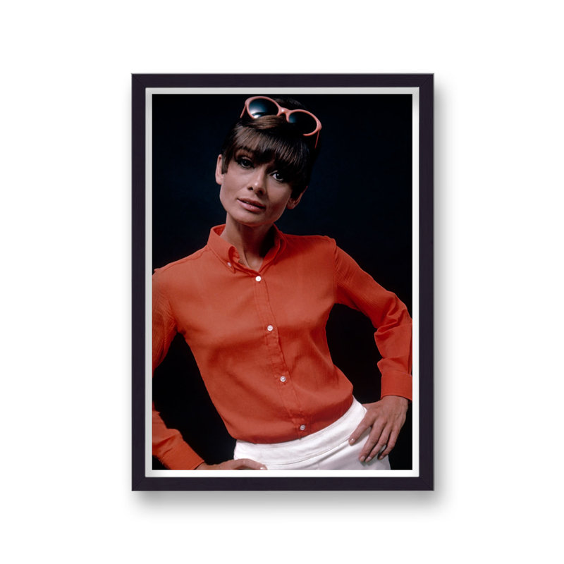Audrey Hepburn Publicity Portrait 2 Shirt - Single Picture Frame Print