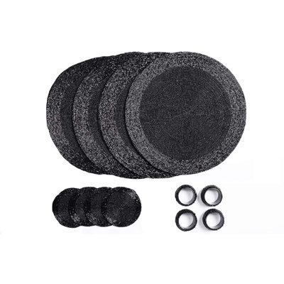 Dex Glass No Pattern Round Placemat