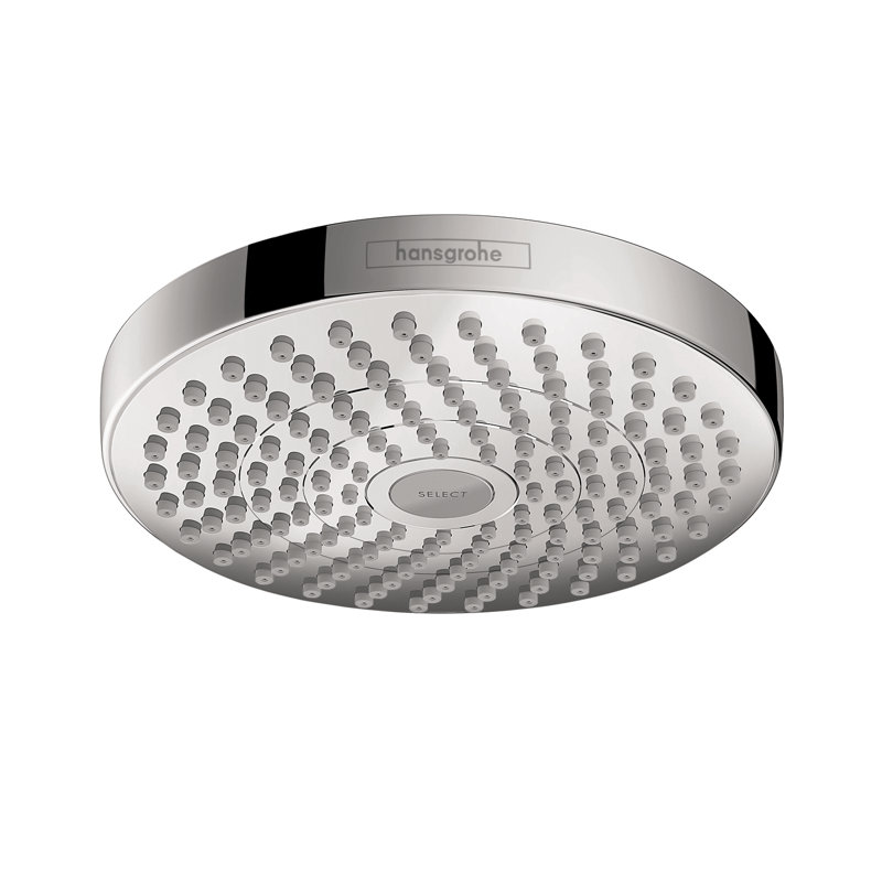 Croma Select S Showerhead, Matte White, 1.8 GPM