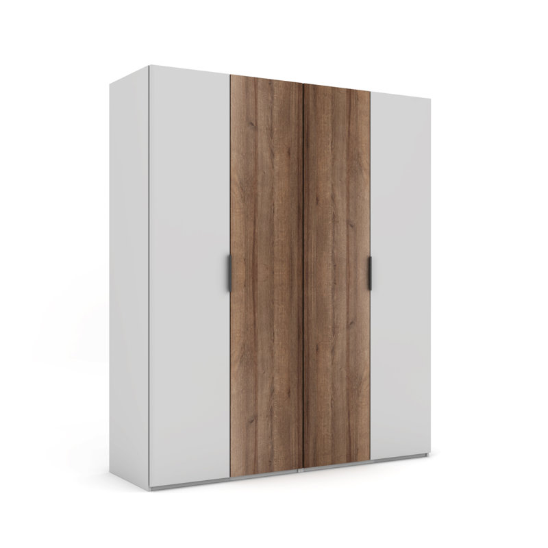 Blocco 4 Door Manufactured Wood Wardrobe