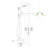 Nicia Floor Tub Spout