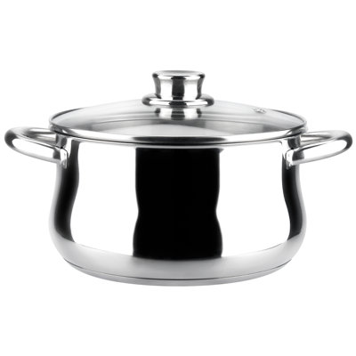 Magefesa Ideal Non-Stick Stainless Steel Stock Pot