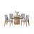 Emi 2 - Person Pedestal Dining Set