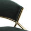 Tabouret de comptoir en métal 26 po avec repose-pieds rond Loehr-100480872-100480873-129937256
