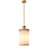 Fayence 1 - Light Antique Brass Single Pendant
