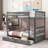 Ehsaan Kids Twin Over Twin Bunk Bed with Drawers-590135480
