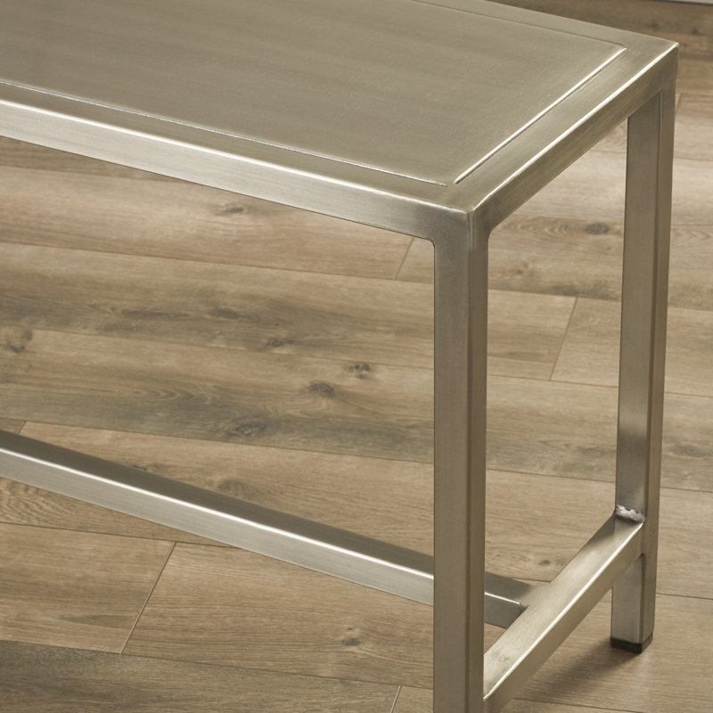 Tribeca Modern Metal Bench
