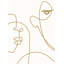 Rouleau de papier peint adhésif L 18 pi x l 24 po Altider-613681124