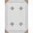 Delta Rectangular Standard Flush Mount Framed Glass Bathroom/Vanity Mirror-70088070