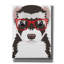 «Ferret portant des lunettes de hipster 3» par Furbaby Affiliates, art mural sur toile-43069680