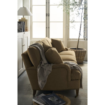 Stergis 3-Over-3 Upholstered Sofa