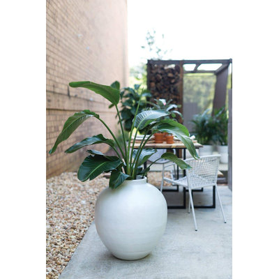 Vase de plancher en céramique Kahlia