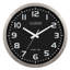 Horloge murale en acier inoxydable 16 "Weese