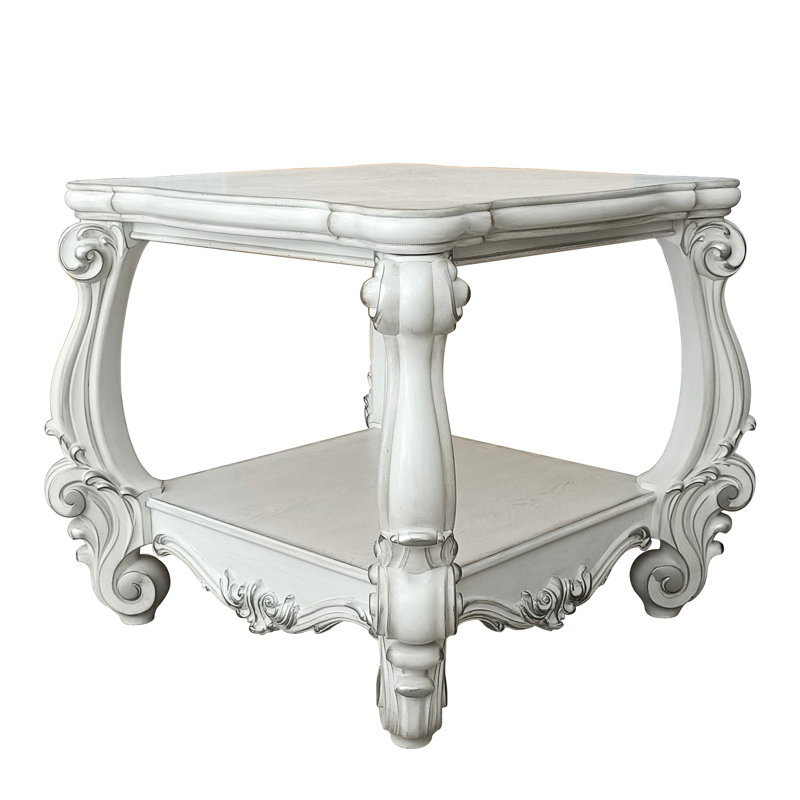 Table de bout Bone White