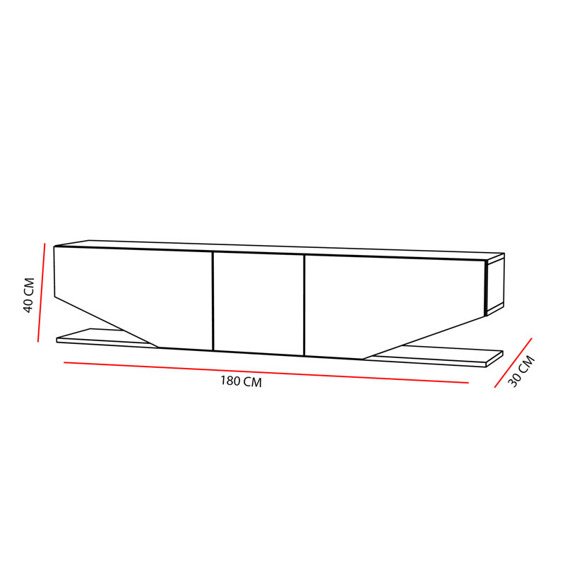 Smelser Unfinished TV Stand for TVs up to 65"