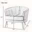 Fauteuil demi-tonneau en velours 29,51 po Ijames-2035575858
