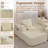 Modular Sectional Sofa with L-Shape Chaise, Corduroy Boneless Couches for Living Room, No Assembly, Beige-1636501913