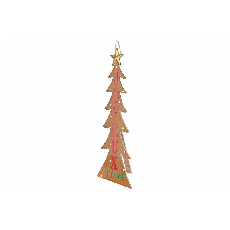 Cintre en bois (Joyeux Noel)