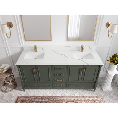 Ensemble de meuble-lavabo double 72 po Flavell