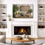 "Kitchen Herbs", assaisonné avec amour, impression sur toile encadrée-126032518-126032519