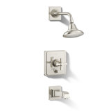 Pinstripe® Pure Rite-Temp Pressure-Balancing Bath and Shower Faucet Trim