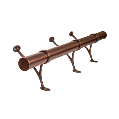 16ft Bar Foot Rail Kit Complete Undercounter Mount Hardware and Tubing