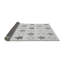 Gris clair géométrique/Tapis décoratif gris-1105529377