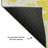 Premium Machine Washable Cerrito AMF501 Yellow Rug-103838096