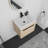 Bathroom Vanity With Sink (Oak)