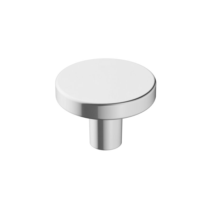 Poignée ronde Versa de 3/8 po de diamètre, Chrome poli