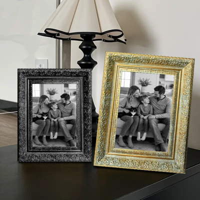 Cadre 3 pièces or antique 8 "x 10" avec cadre PS