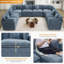 Canapé modulaire en chenille-933059005-933059007