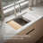 Strive 32 In. Undermount Single-Bowl Workstation Kitchen Sink
