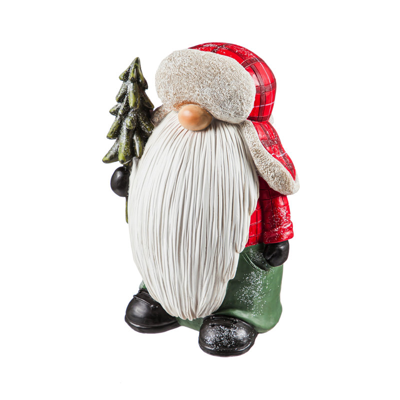 Statue de jardin gnome Lumberjack