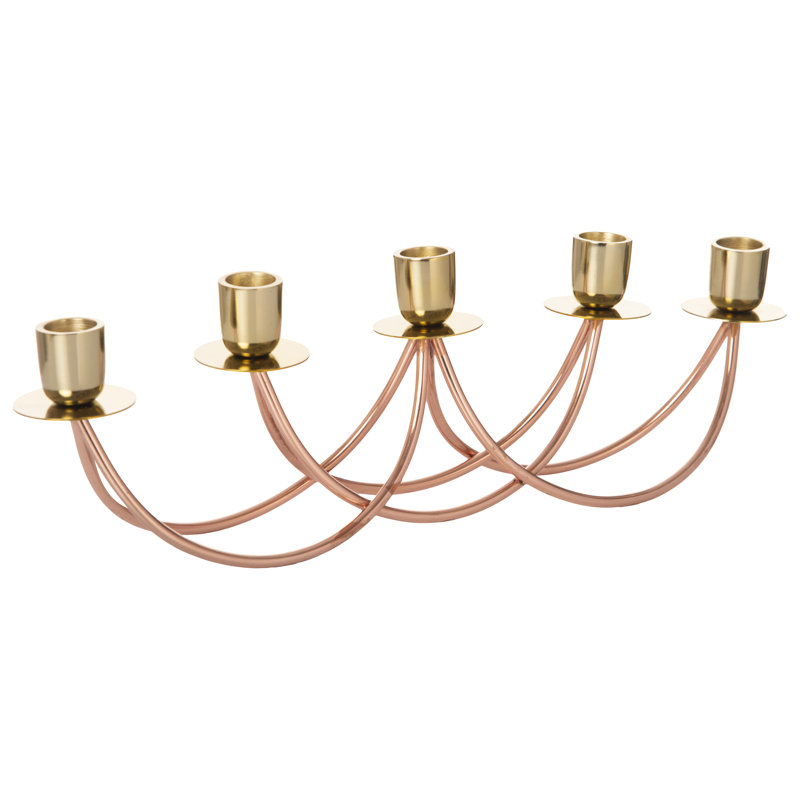 5.5'' H Aluminum Tabletop Candelabra